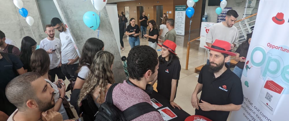 Recruiting fair at Tel Aviv Academic College