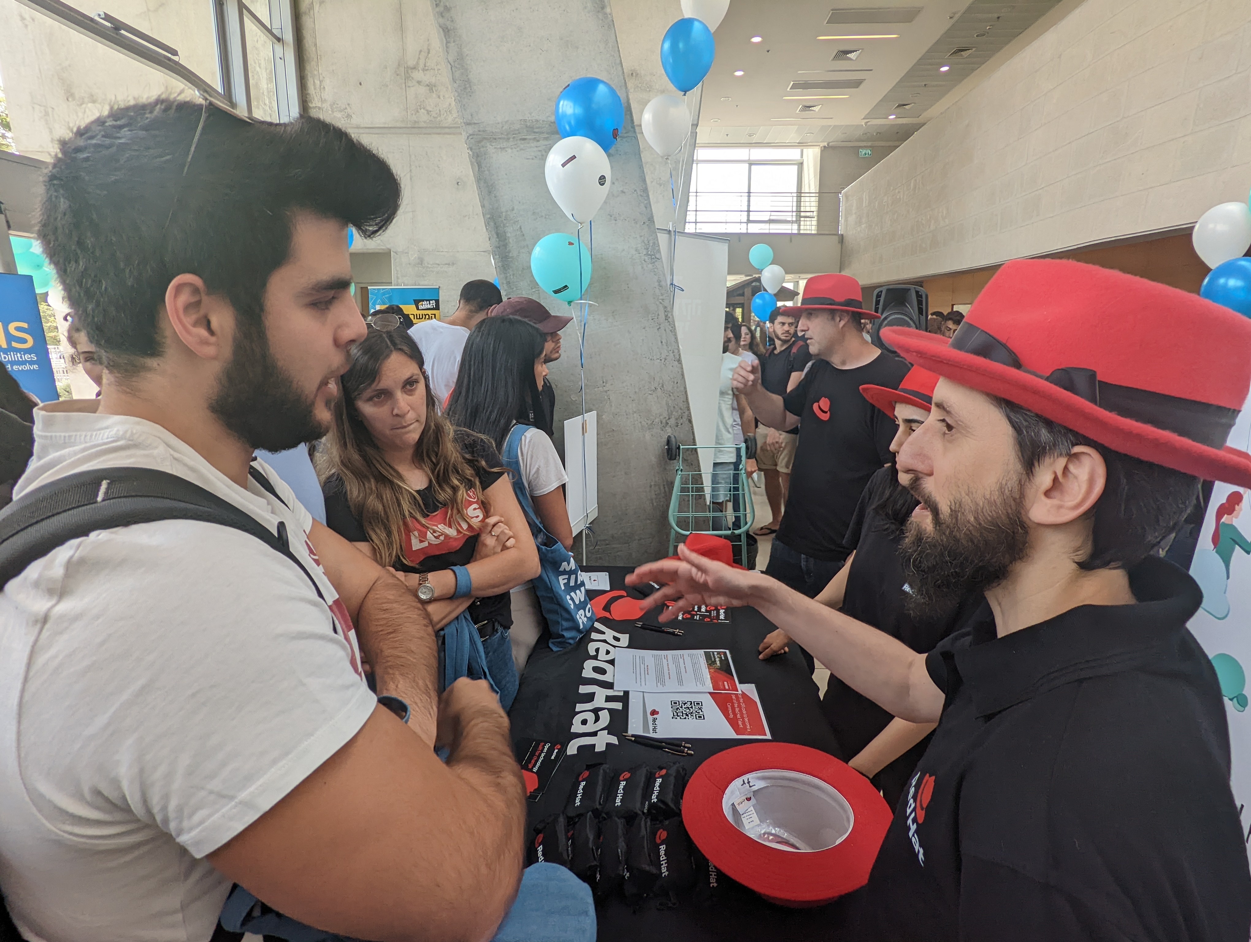 Recruiting fair at Tel Aviv Academic College